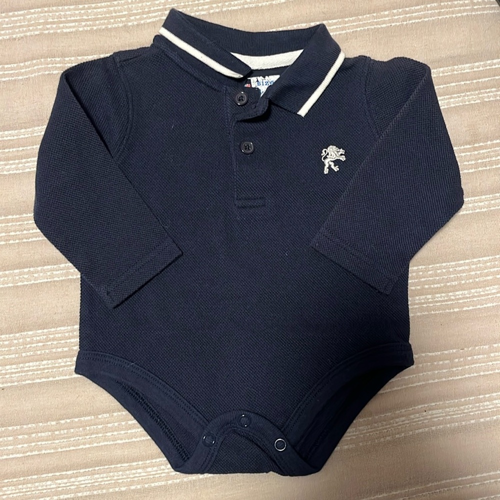 Long sleeve polo
